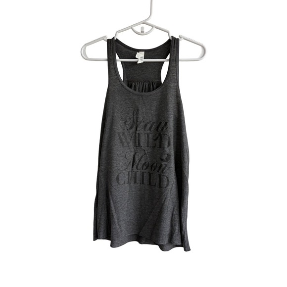 Bella Canvas Stay Wild Moon Child‎ Graphic Tank Top Women's Size S - Picture 2 of 6